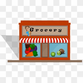 Grocery Shop Image Png, Transparent Png - shop png