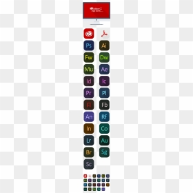 Adobe Cc Icons Behance, HD Png Download - adobe icons png