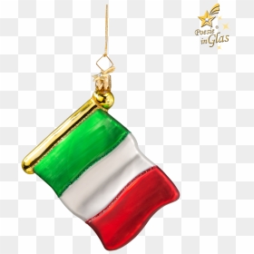Transparent Italy Flag Png - Italy Flag Christmas Ornament, Png Download - italy flag png