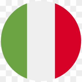 Italy Clipart Flg - Round Italy Flag Png, Transparent Png - italy flag png