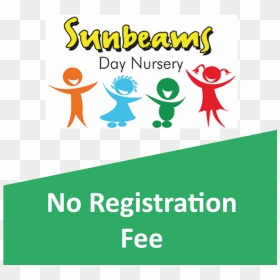 Sunbeams Day Nursery - Kids Silhouette, HD Png Download - sunbeams png