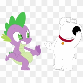 Artist Porygon Brian Griffin Claws Crossover Dog Png - Family Guy Brian Feet, Transparent Png - my little pony birthday png