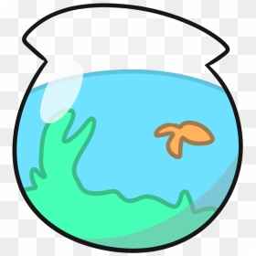 Fishbowl Clipart Transparent - Fishbowl Bfdi, HD Png Download - fishbowl png