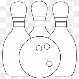 Bowling Clip Art - Ten-pin Bowling, HD Png Download - bowling clipart png