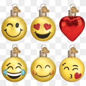 Mini Emoji Ornament Box Set - Christmas Ornament, HD Png Download - christmas emoji png