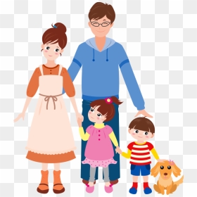 Família Family Drawing, Play School Activities, Cute - Middle Class Family Cartoon, HD Png Download - familia png