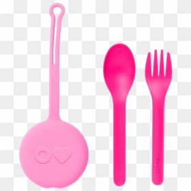Omiebox Utensils, HD Png Download - fork and spoon png
