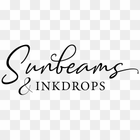 Sunbeams And Ink Drops - Calligraphy, HD Png Download - sunbeams png