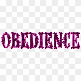 Clipart Obedience Clipart Freeuse Obedience Clipart, HD Png Download - obey png