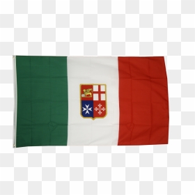 Printable Civil Ensign Of Italy , Png Download - Bandiera Marina Militare Italiana, Transparent Png - italy flag png