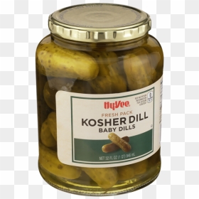 Kosher Dill Pickles Hyvee 30 Oz, HD Png Download - pickles png