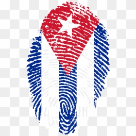 Huella De Bandera - Imagenes De Bandera Cubana, HD Png Download - bandera de estados unidos png