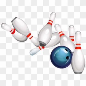 Bowling Pin Bowling Ball Ten-pin Bowling Stock Photography - Bowling Ball And Pins Png, Transparent Png - bowling clipart png