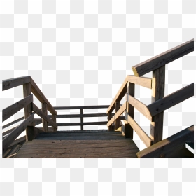 Wood Stairs, Stairs, Gradually, Emergence, Staircase - Stairs, HD Png Download - railing png