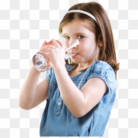 Transparent Girl Drinking Water Clipart - Girl Drink Water Png, Png Download - drinking png