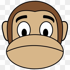 Monkey Face Cartoon, HD Png Download - sorry png