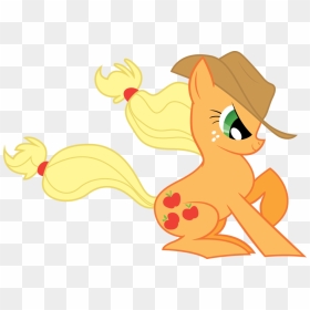 Applejack My Little Pony - Cartoon, HD Png Download - my little pony birthday png