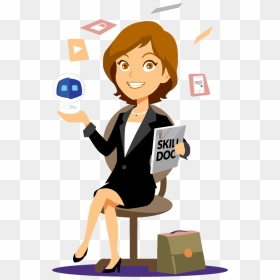 Employee Clipart Excited, Employee Excited Transparent - Employee Clipart, HD Png Download - employee png