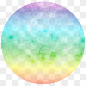 #rainbow #circle #pink #blue - Circle, HD Png Download - rainbow circle png