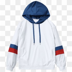 Transparent White Hoodie Png - Oversized Hoodie Png Transparent, Png Download - white hoodie png