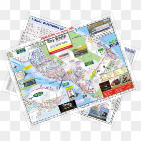 Bribie Island Tourist Map Complete With Street Index - Bribie Island Tourist Map, HD Png Download - tourist png