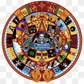 Aztec Calendar Logo 4 By Max - Balboa Park, HD Png Download - aztec png