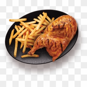 Half Chicken And Chips - Galos Flame Grilled Chicken, HD Png Download - grilled chicken png