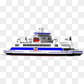 Passenger Cruise Ship Vector Drawing - Ferry Clipart Png, Transparent Png - cruise ship clip art png