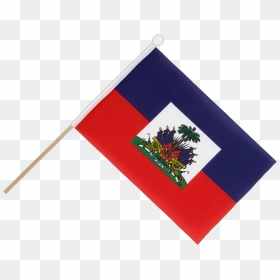 Hand Waving Flag - Flag, HD Png Download - haitian flag png