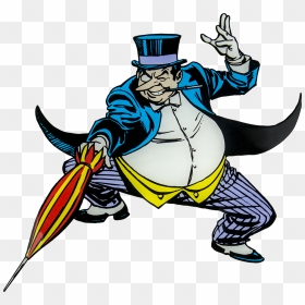 Penguin Clipart Villain - Penguin Batman Clipart, HD Png Download - villain png