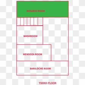 Rosario Floor Plan-01 - Orange, HD Png Download - rosario png