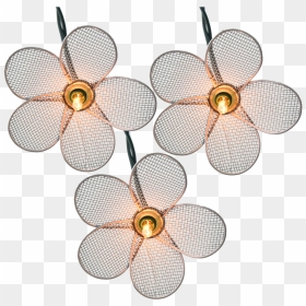 Twine Flowers - Christmas Lights, HD Png Download - party lights png