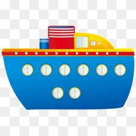 Cartoon Cruise Ship - Carnival Cruise Ship Cartoon, HD Png Download - cruise ship clip art png