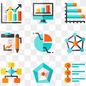 Statistics Vector Business Icon - Bar Chart Icon Vector, HD Png Download - business icons png