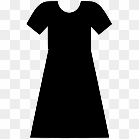 Woman Dress Casual Evening Lady - Little Black Dress, HD Png Download - lady png