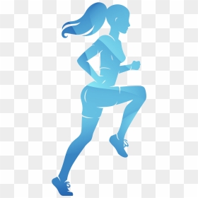 Running Transparent Background, HD Png Download - lady png