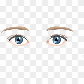 Los Ojos De Dibujos Animados - Eyes Vector Free, HD Png Download - ojos png