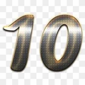 10 Number Style Png - Number 10 Png, Transparent Png - number 10 png