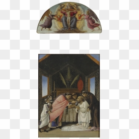 The Last Communion Of St Jerome - Last Communion Of Saint Jerome Botticelli, HD Png Download - communion png