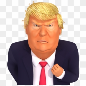 Transparent Angry Person Png - Trump Caricature Png, Png Download - angry person png