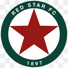Fc Red Star Paris, HD Png Download - red stars png