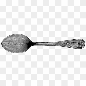 Antique Spoon Png, Transparent Png - silverware png