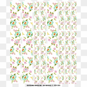 Digital Washi Tape Clipart Free Svg Free Library Free - Floral Washi Tape Printable, HD Png Download - washi tape png