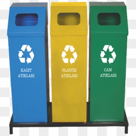 Tm 247 Square Recycle Bin Painted Base - Recycle, HD Png Download - recycle bin png