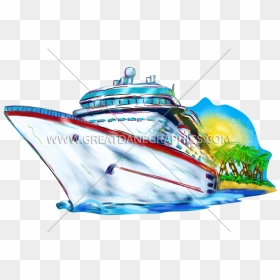 Ship Production Ready Artwork - Cruise Ships Clip Art, HD Png Download - cruise ship clip art png