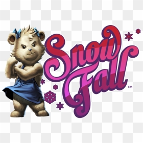 Snow Fall Logo - Cartoon, HD Png Download - snow fall png