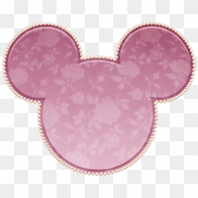 Pink Lace Minnie Ears - Transparent Background Minnie Mouse Png, Png Download - ears png