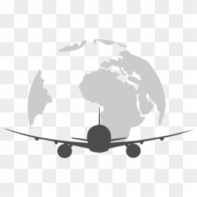 Thumb Image - Transparent Green Earth Png, Png Download - airplane logo png