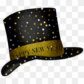 New Years Party Hat Clipart, HD Png Download - new years hat png