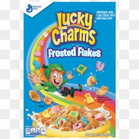 Lucky Charms Frosted Flakes, HD Png Download - lucky charms png